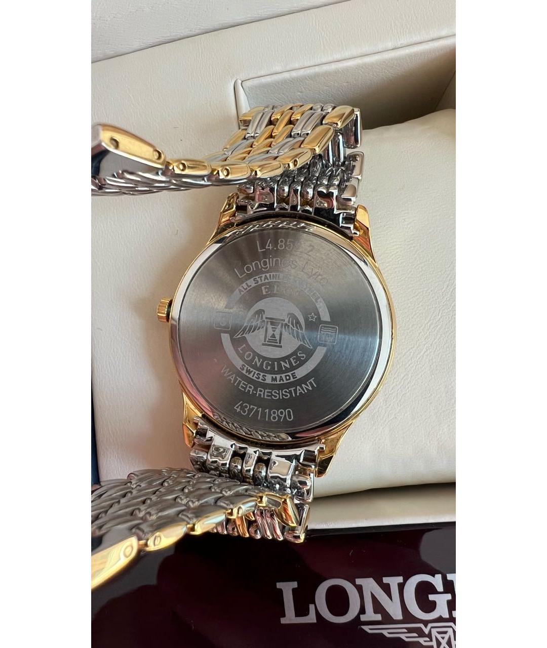 LONGINES Золотые позолоченные часы, фото 5