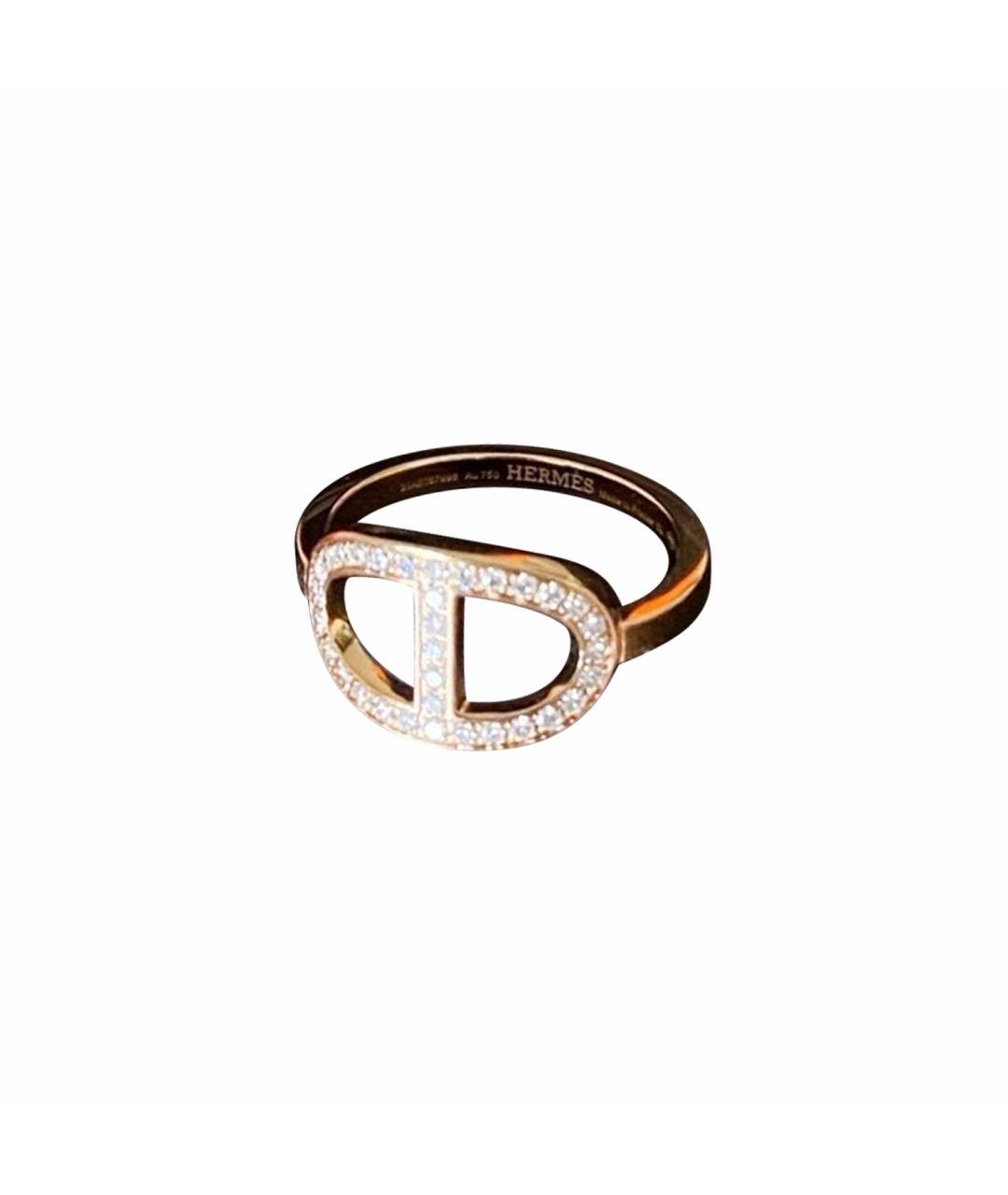 HERMES Золотое кольцо из розового золота, фото 1