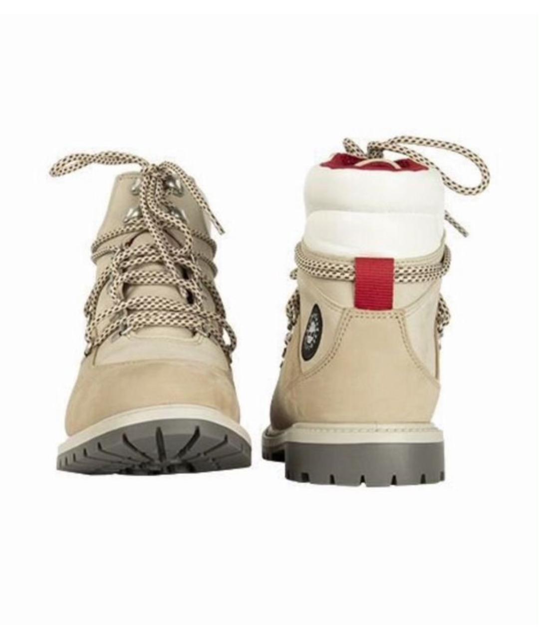 TIMBERLAND Бежевые замшевые ботинки, фото 3