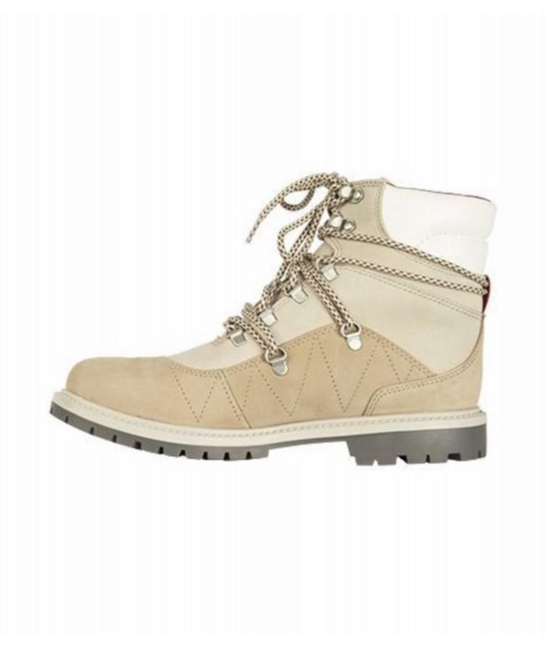 TIMBERLAND Бежевые замшевые ботинки, фото 2