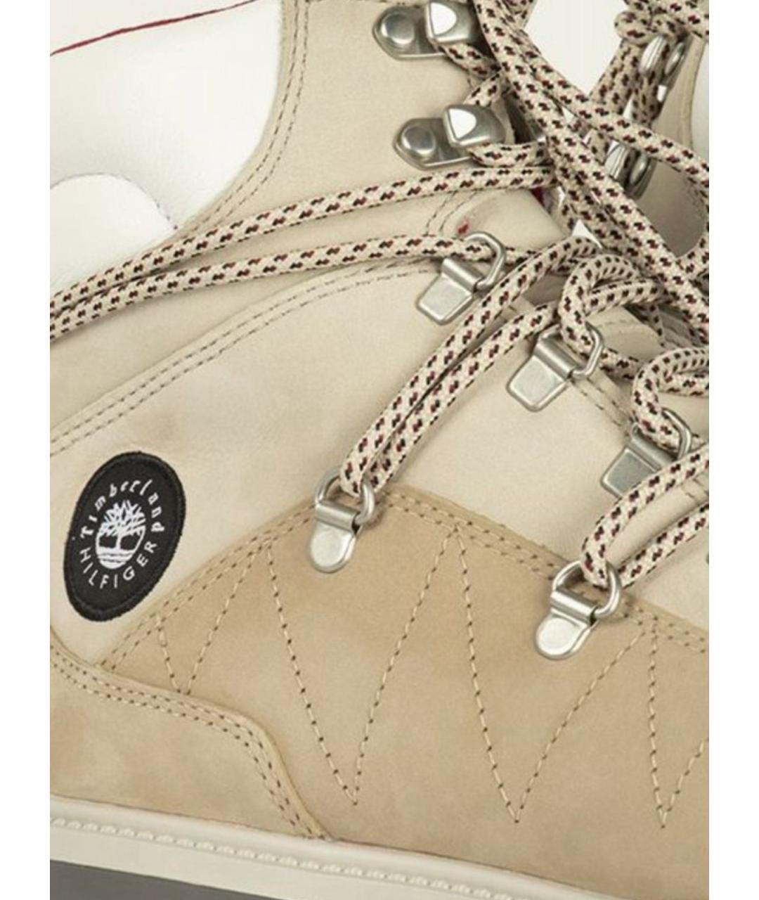 TIMBERLAND Бежевые замшевые ботинки, фото 4