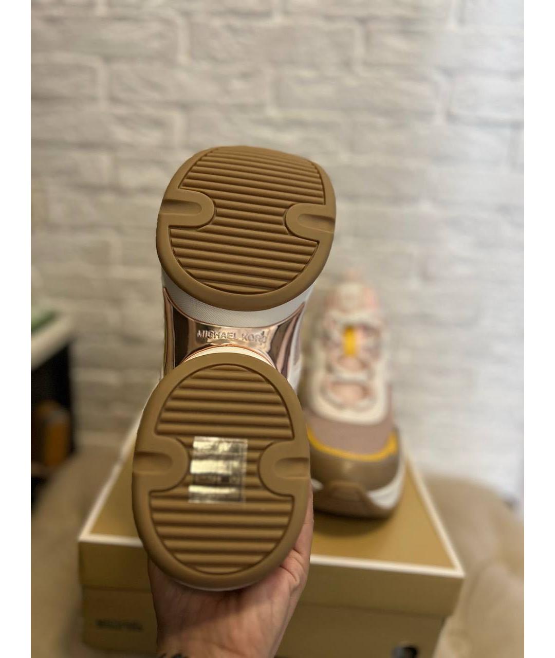 MICHAEL KORS Мульти кожаные кроссовки, фото 8