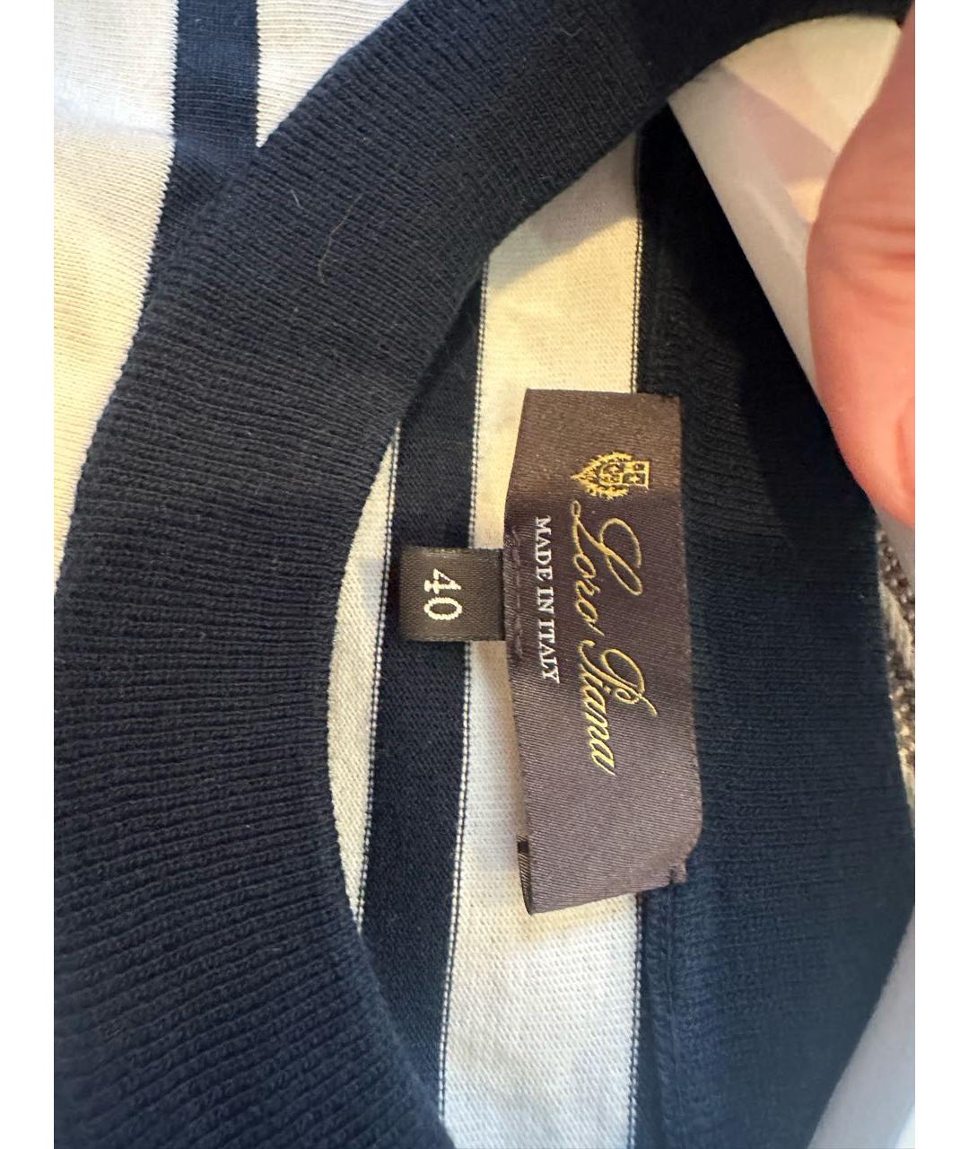 LORO PIANA Хлопковая футболка, фото 6
