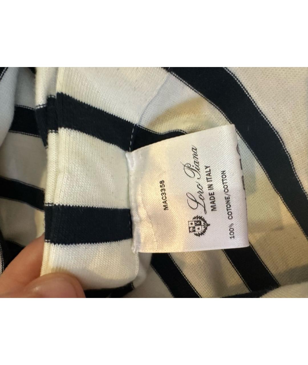 LORO PIANA Хлопковая футболка, фото 2