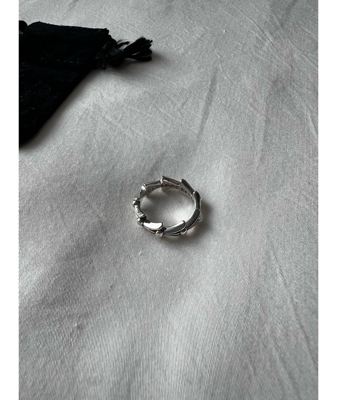 CHROME HEARTS Серебряное серебряное кольцо, фото 6