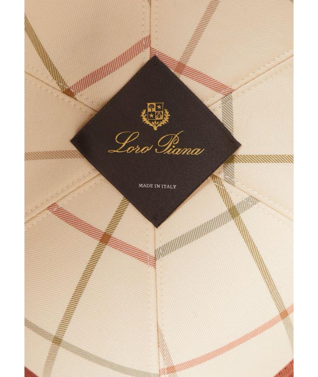 LORO PIANA Серая шерстяная кепка/бейсболка, фото 4