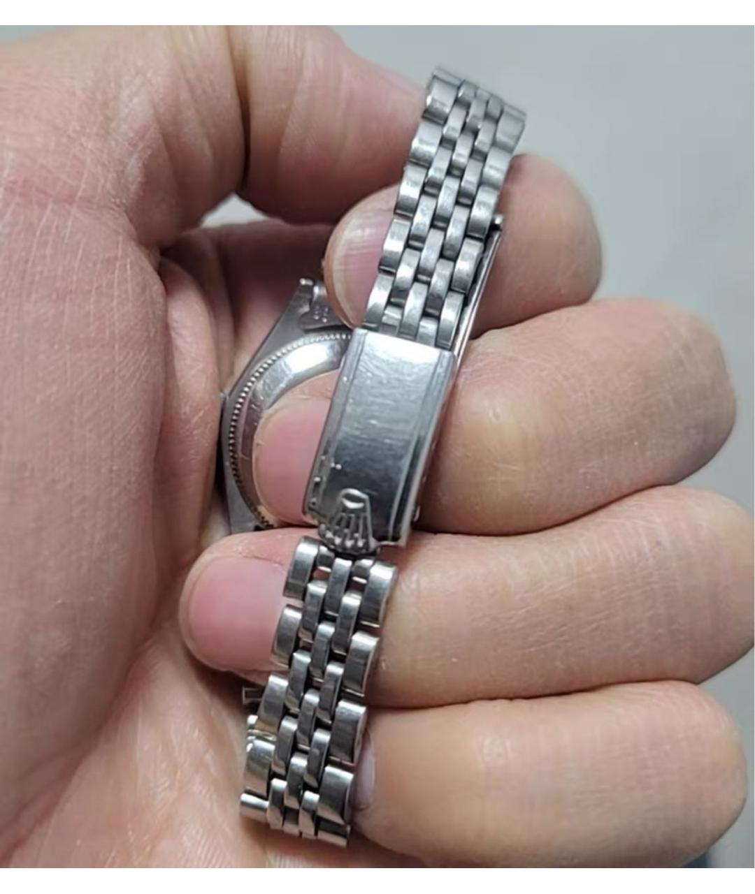 ROLEX Голубые часы, фото 5