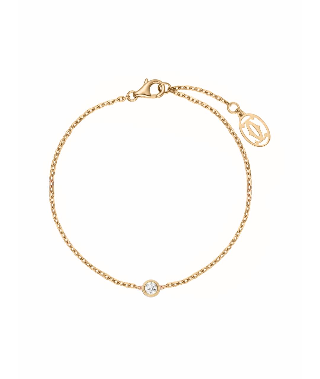 CARTIER Золотой браслет из желтого золота, фото 1