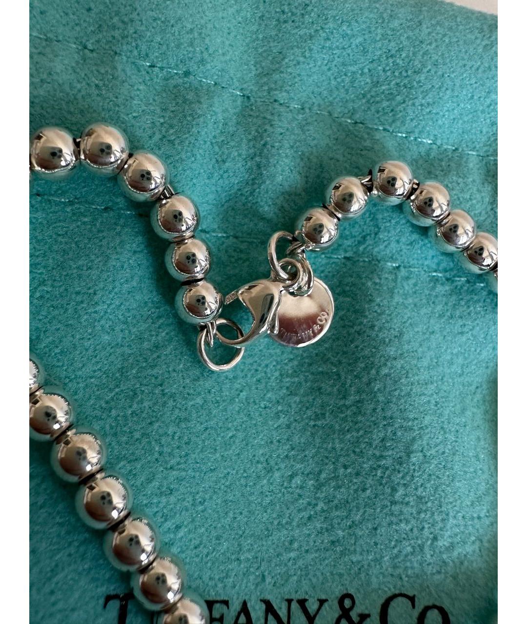 TIFFANY&CO Серебрянный серебряный браслет, фото 5
