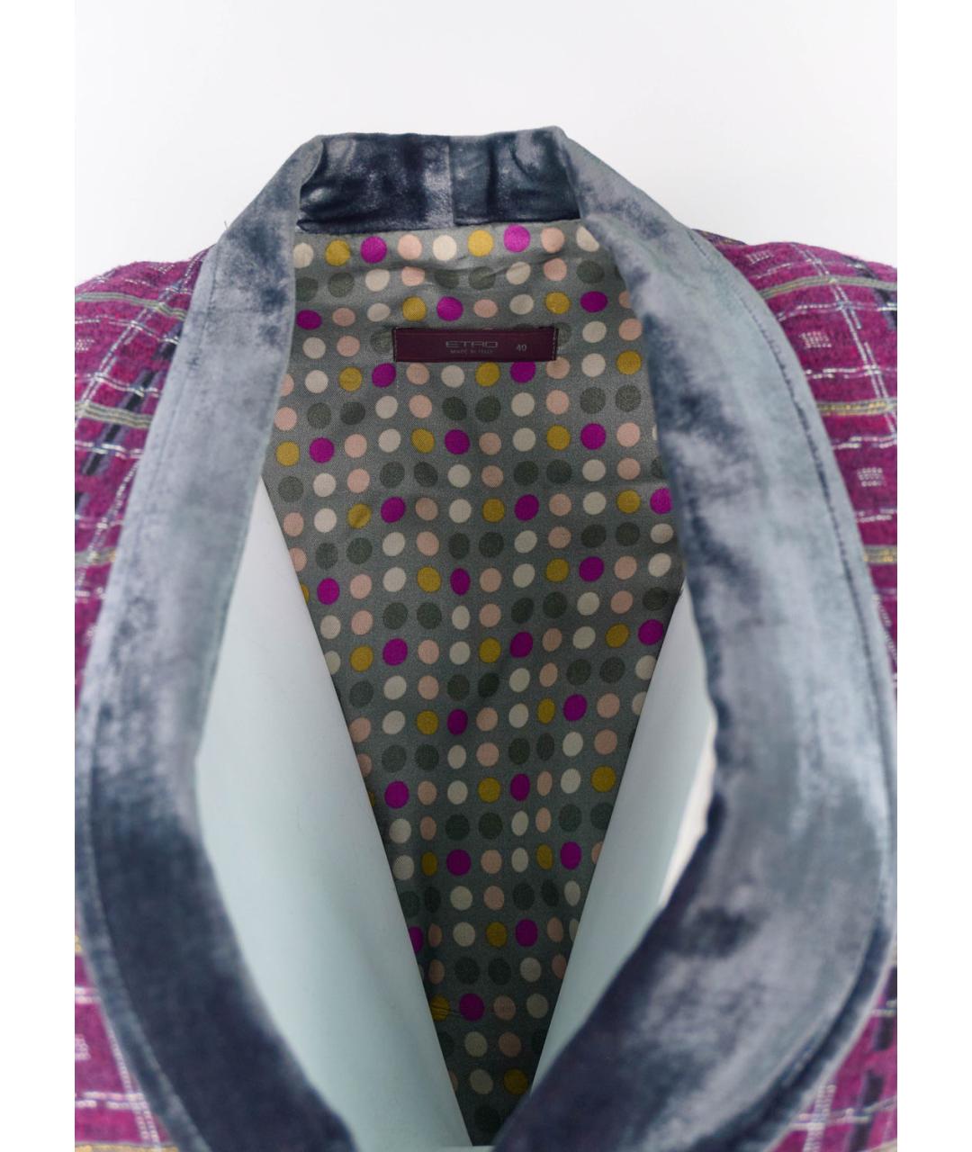 ETRO Фиолетовый жилет, фото 3