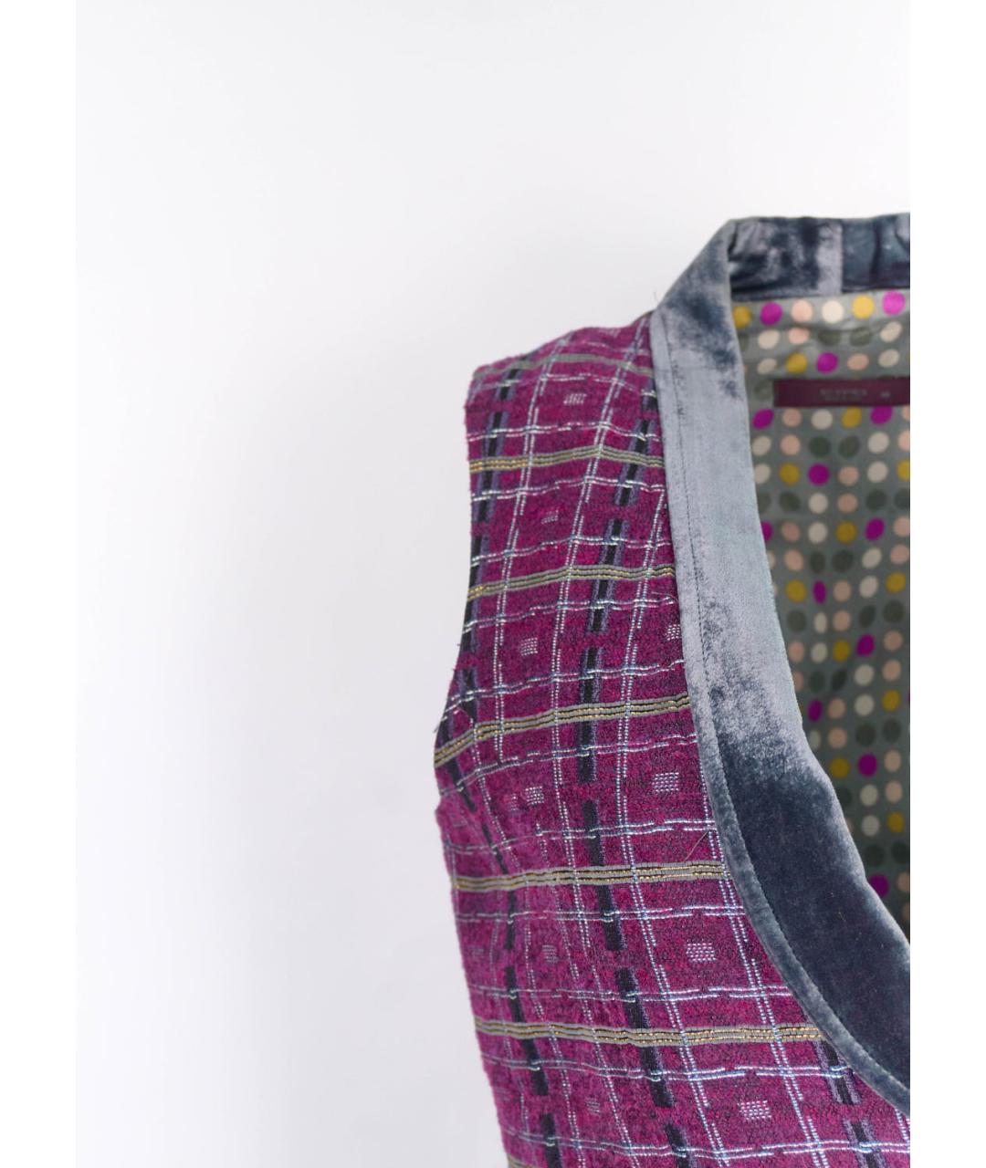 ETRO Фиолетовый жилет, фото 5