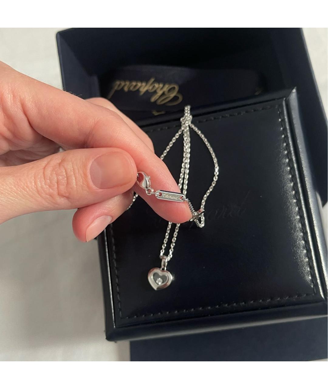 CHOPARD Серебряная подвеска из белого золота, фото 4