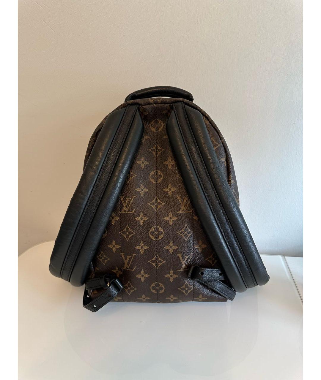 LOUIS VUITTON Коричневый рюкзак из искусственной кожи, фото 2