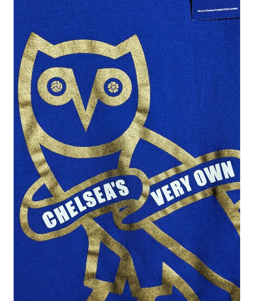 OVO by Drake Синяя хлопковая футболка, фото 3