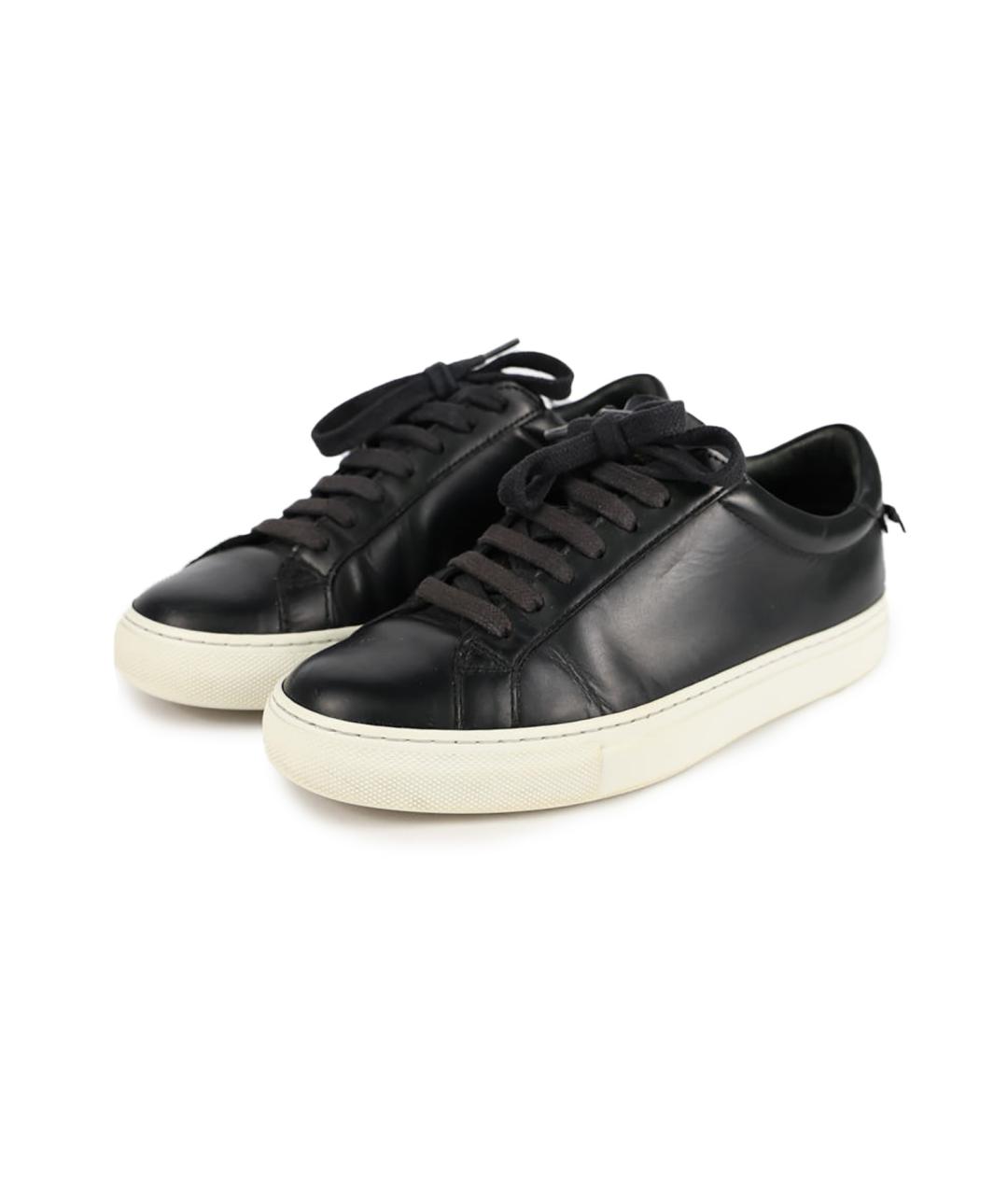 GIVENCHY Черные кожаные кеды, фото 5