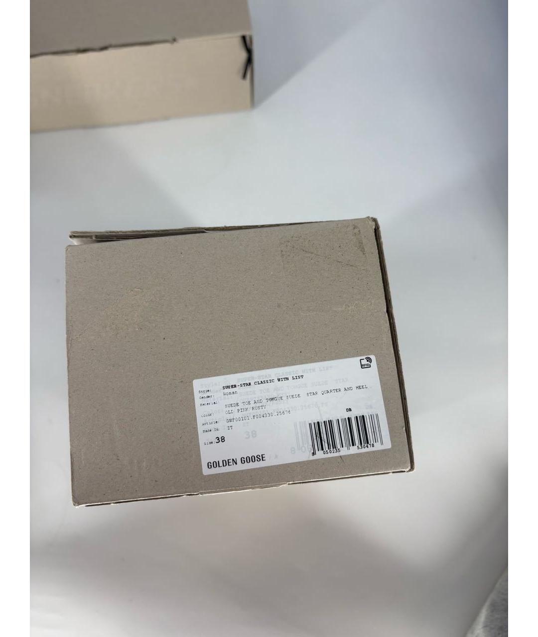 GOLDEN GOOSE DELUXE BRAND Белые кожаные кеды, фото 3