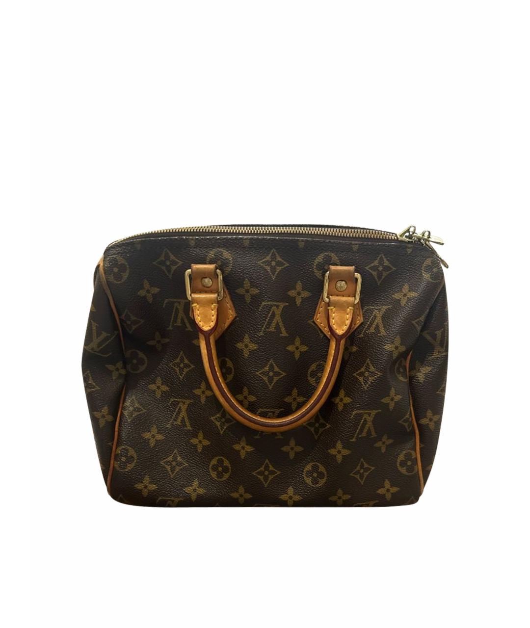 LOUIS VUITTON Коричневая сумка с короткими ручками, фото 1