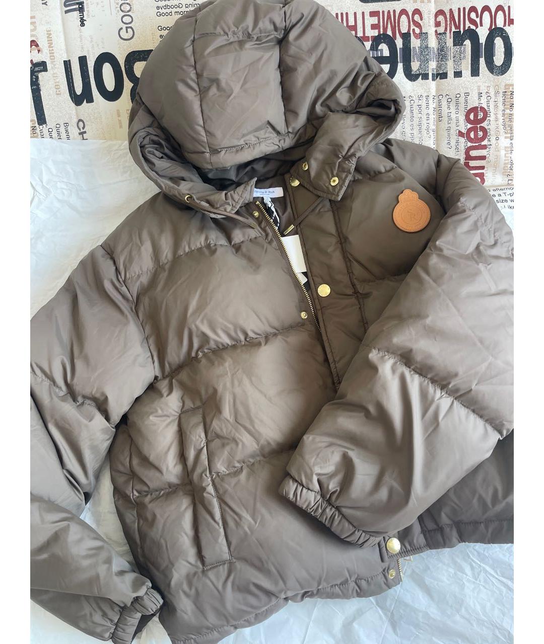 SPORTY AND RICH Коричневая куртка, фото 2