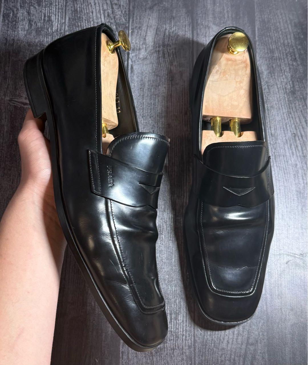 PRADA Кожаные лоферы, фото 2