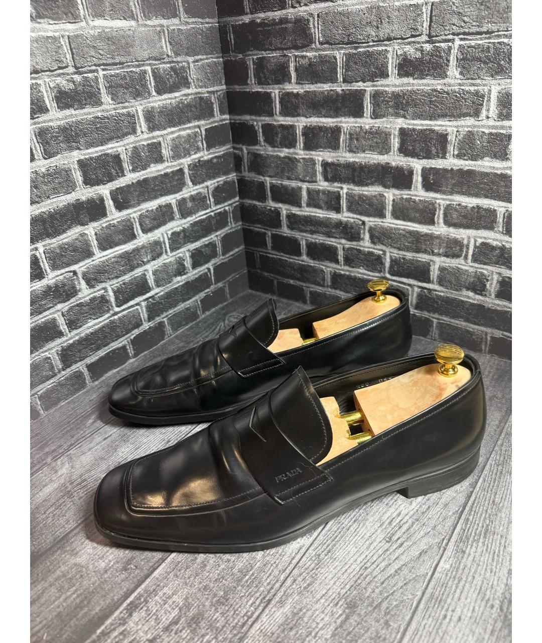 PRADA Кожаные лоферы, фото 9