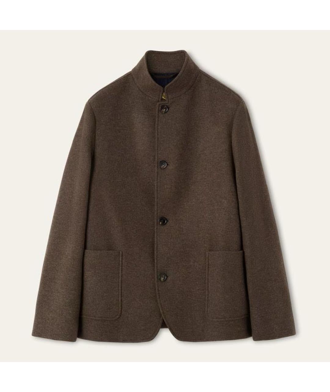 LORO PIANA Коричневая кашемировая куртка, фото 4