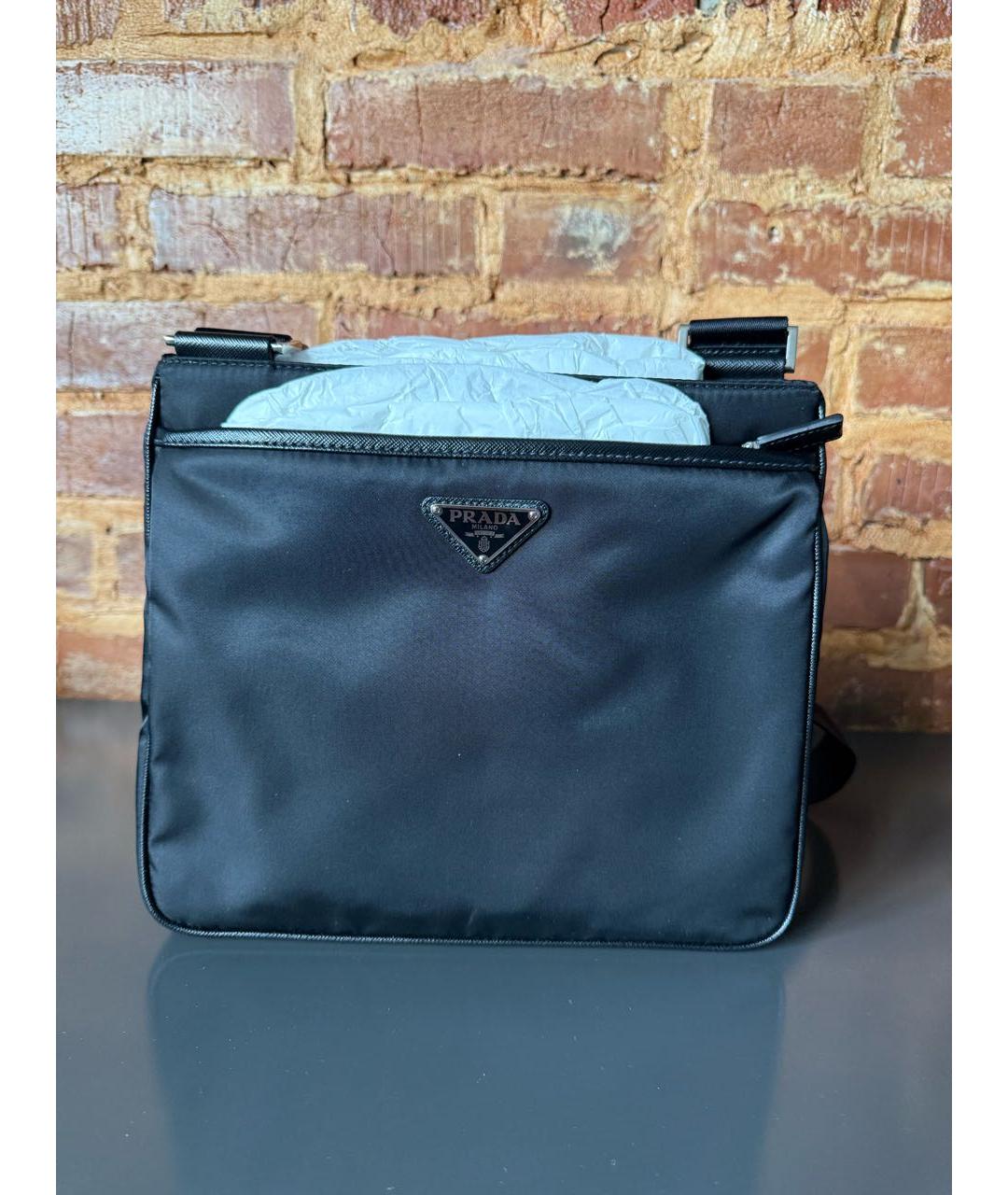 PRADA Черная сумка на плечо, фото 6