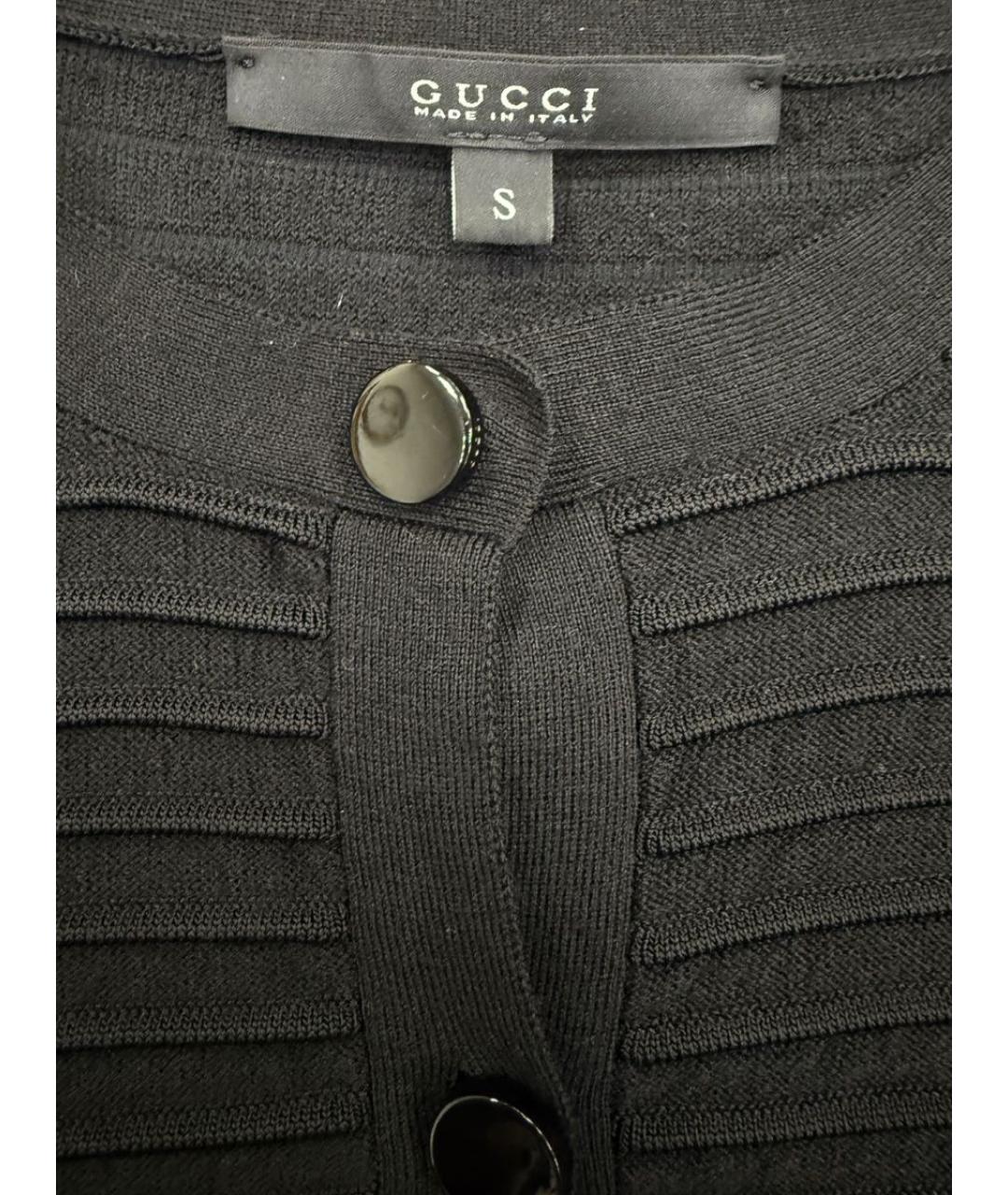 GUCCI Черный костюм с юбками, фото 7
