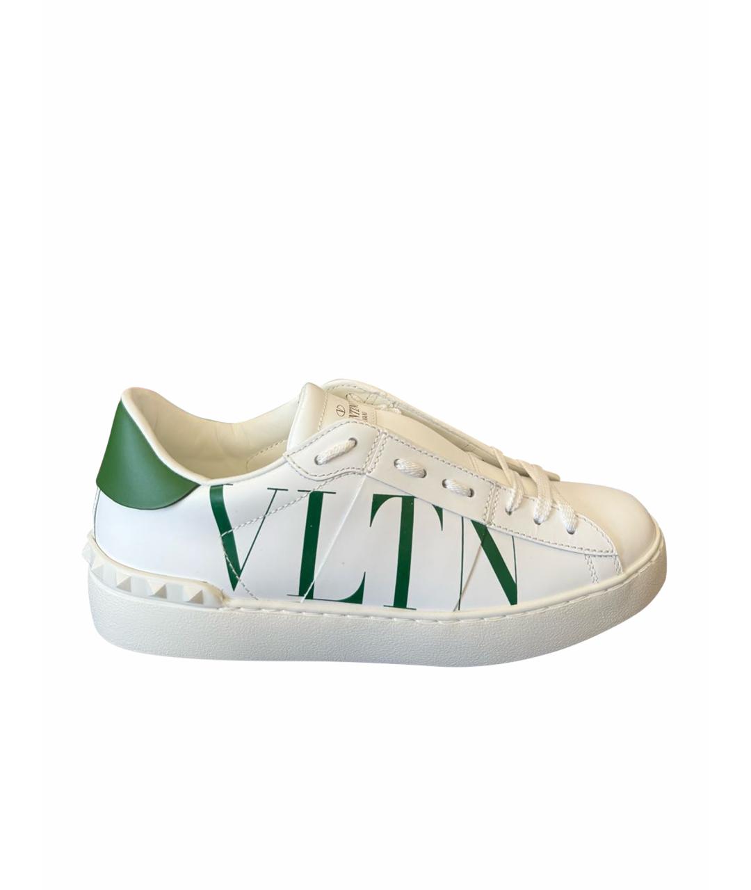 VALENTINO Белые кожаные кеды, фото 8