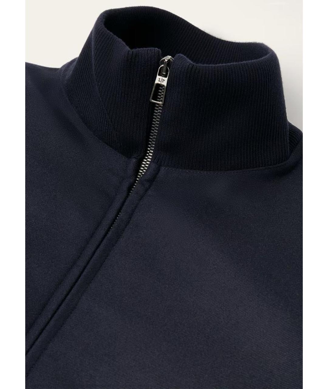 LORO PIANA Темно-синяя шерстяная куртка, фото 7