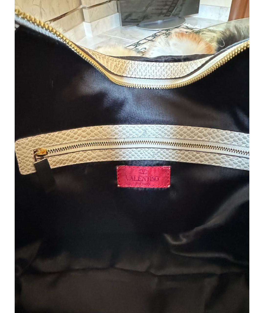 VALENTINO Мульти сумка тоут из экзотической кожи, фото 4