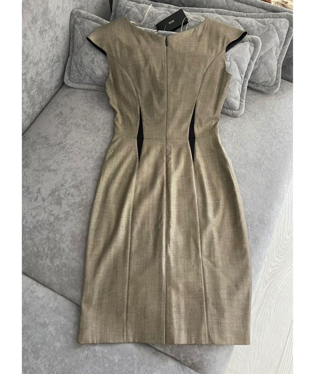 HUGO BOSS Шерстяное платье, фото 2