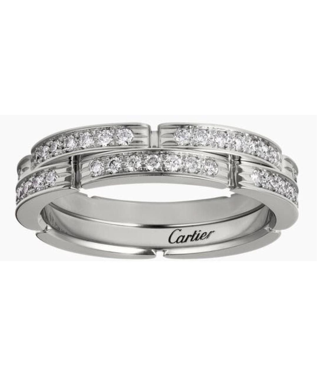 CARTIER Серебряное кольцо из белого золота, фото 1