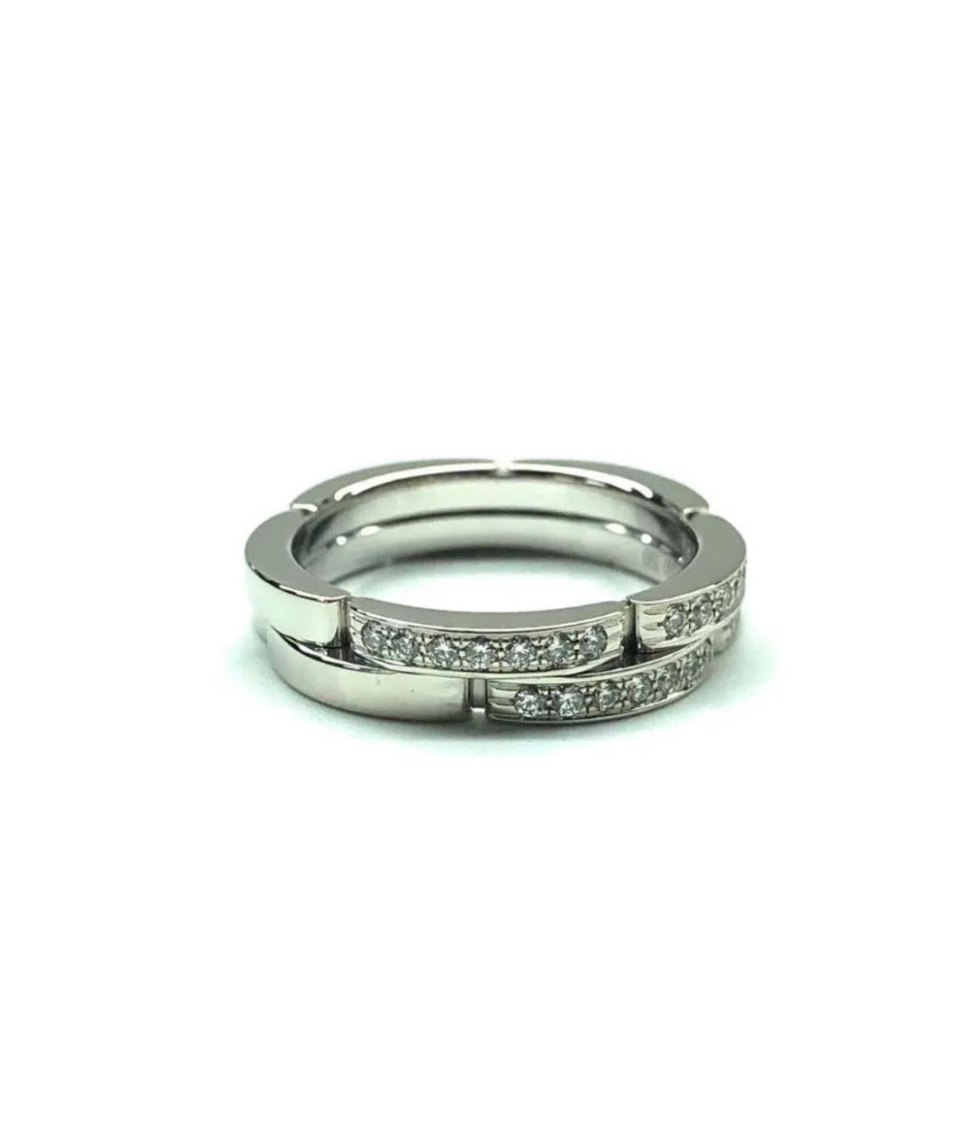 CARTIER Серебряное кольцо из белого золота, фото 4