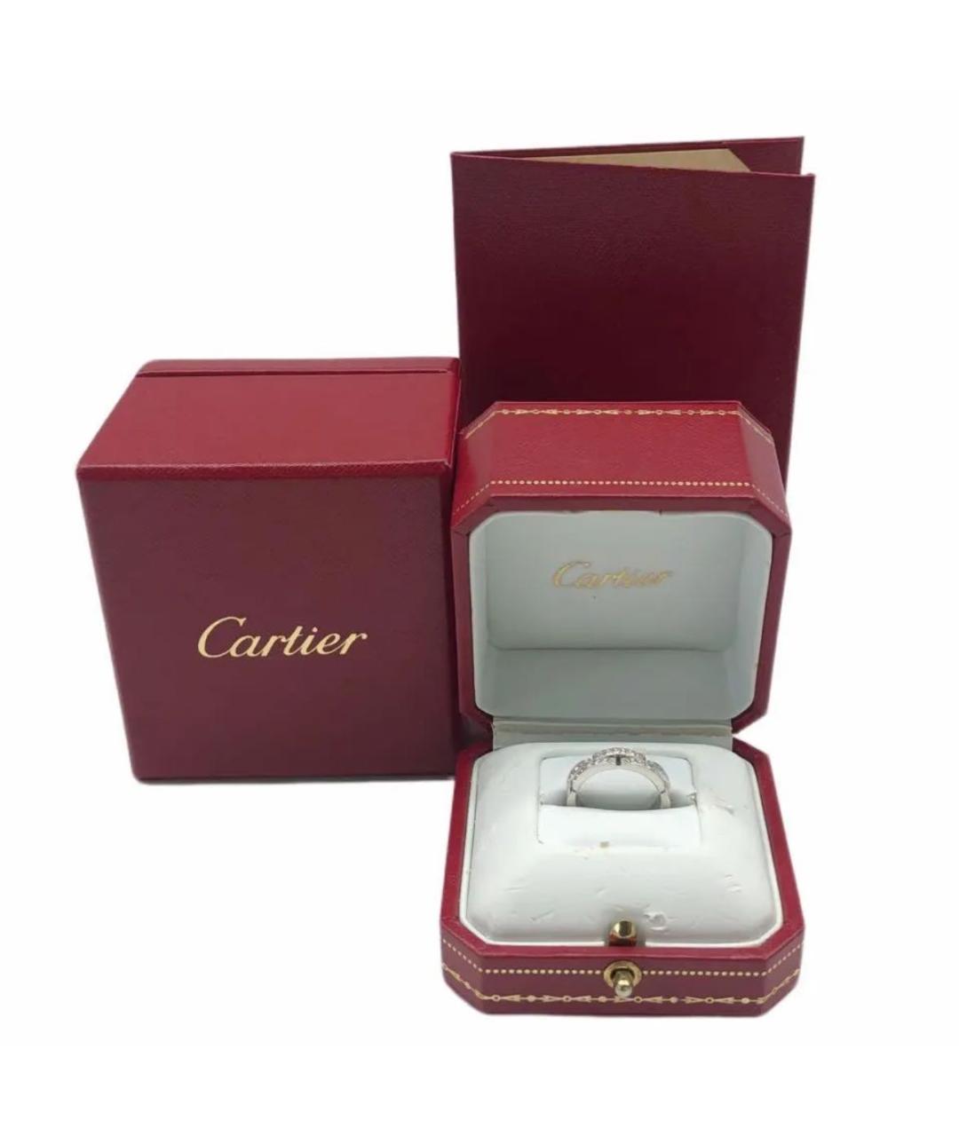 CARTIER Серебряное кольцо из белого золота, фото 5