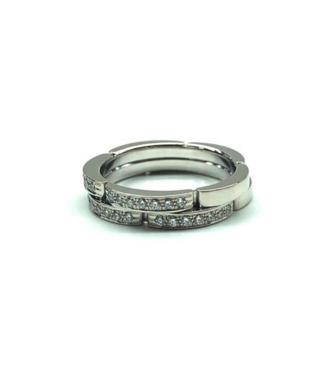 CARTIER Серебряное кольцо из белого золота, фото 2