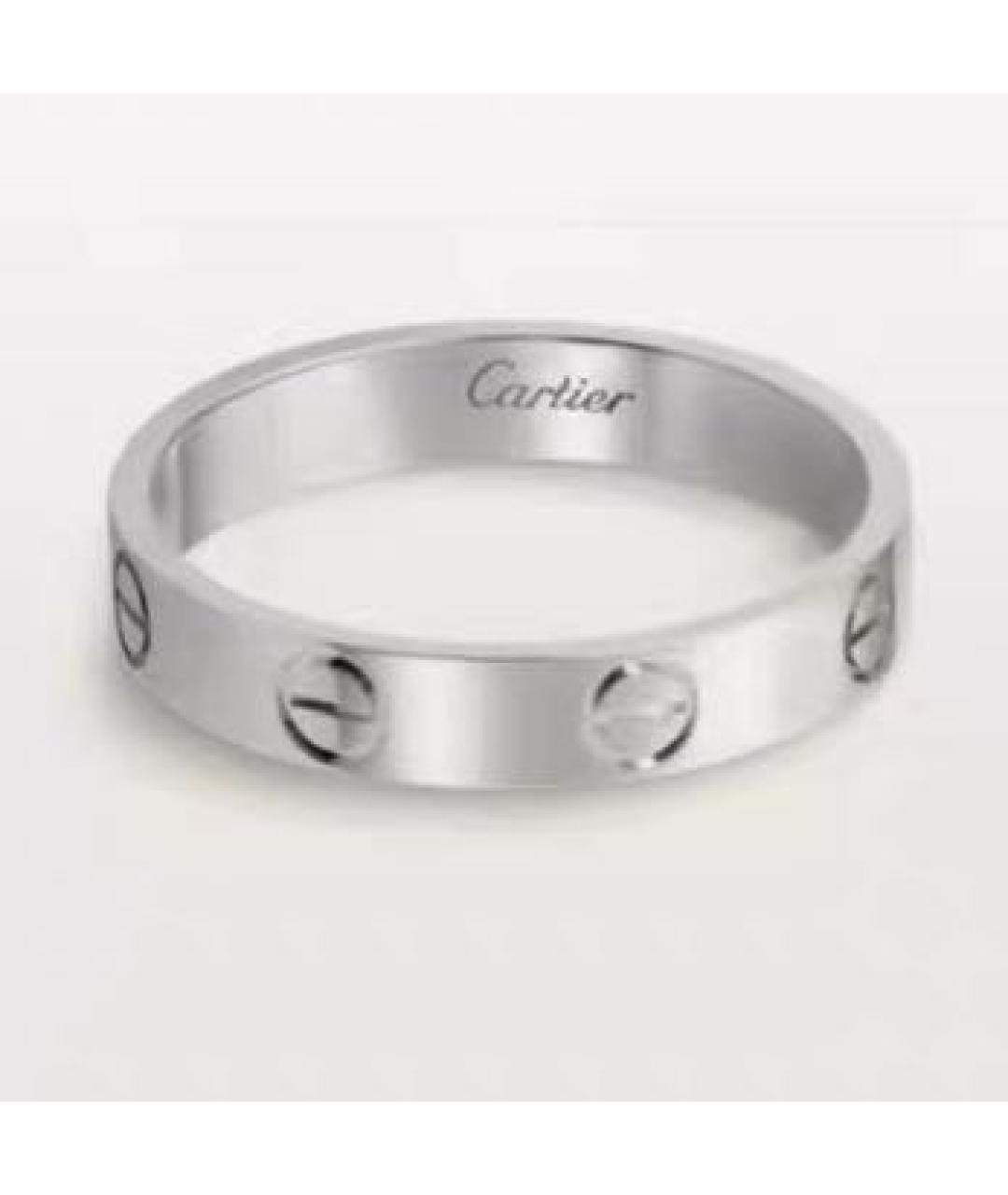 CARTIER Белое кольцо из белого золота, фото 6