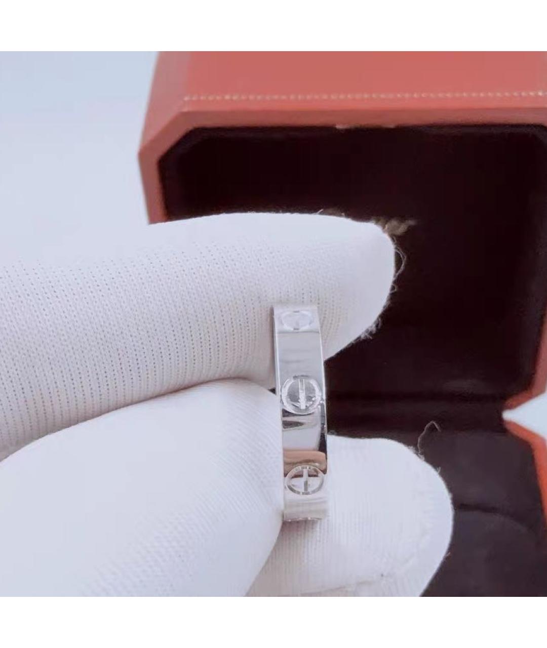 CARTIER Белое кольцо из белого золота, фото 3