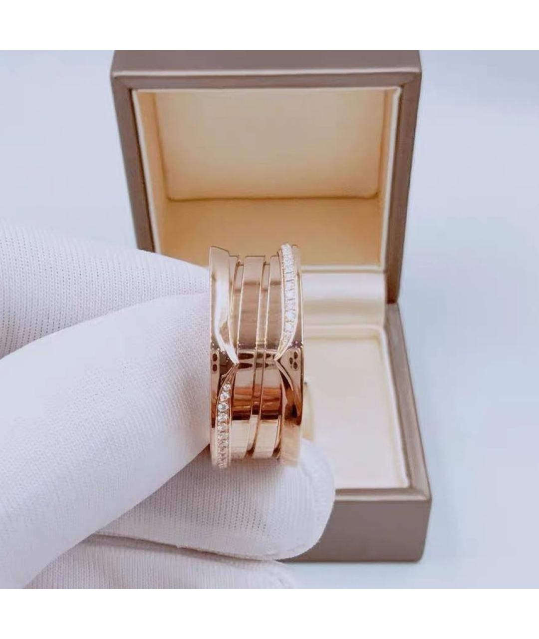 BVLGARI Розовое кольцо из розового золота, фото 2