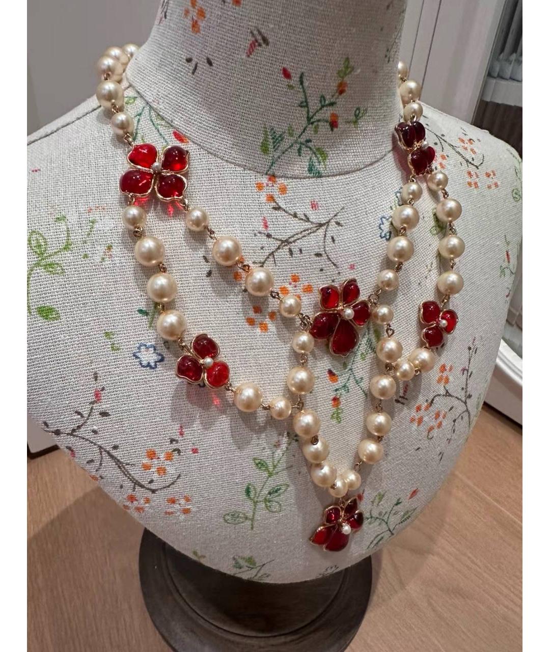 CHANEL Жемчужное колье, фото 3