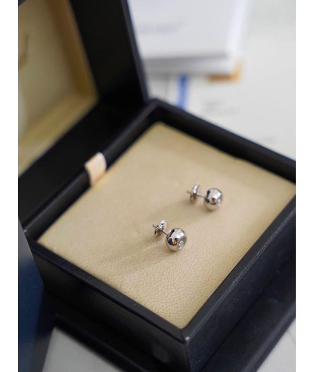 CHOPARD Серебряные серьги из белого золота, фото 2