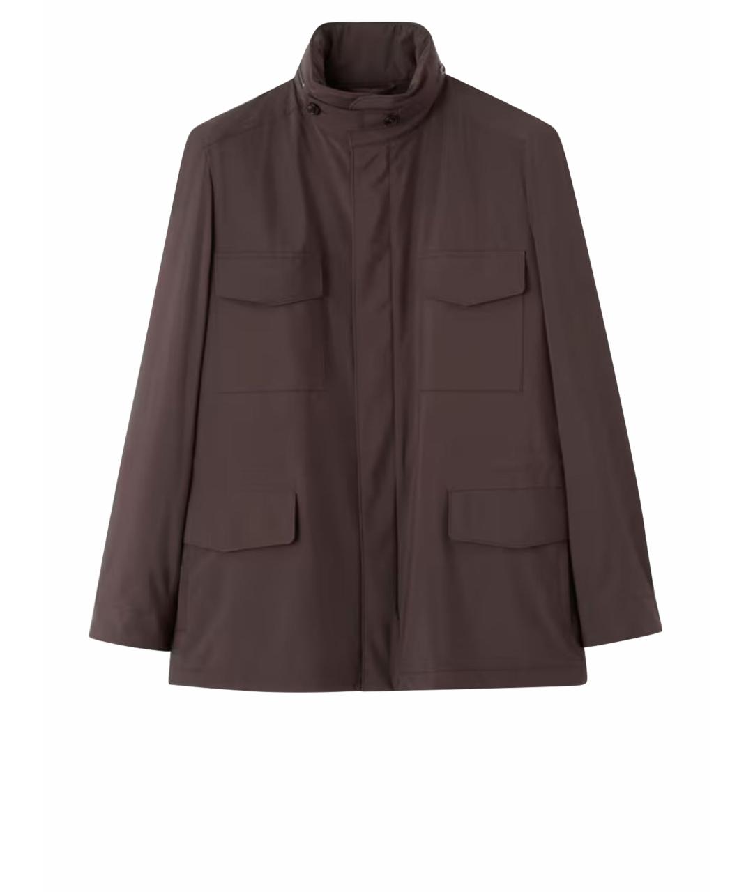 LORO PIANA Коричневая куртка, фото 1