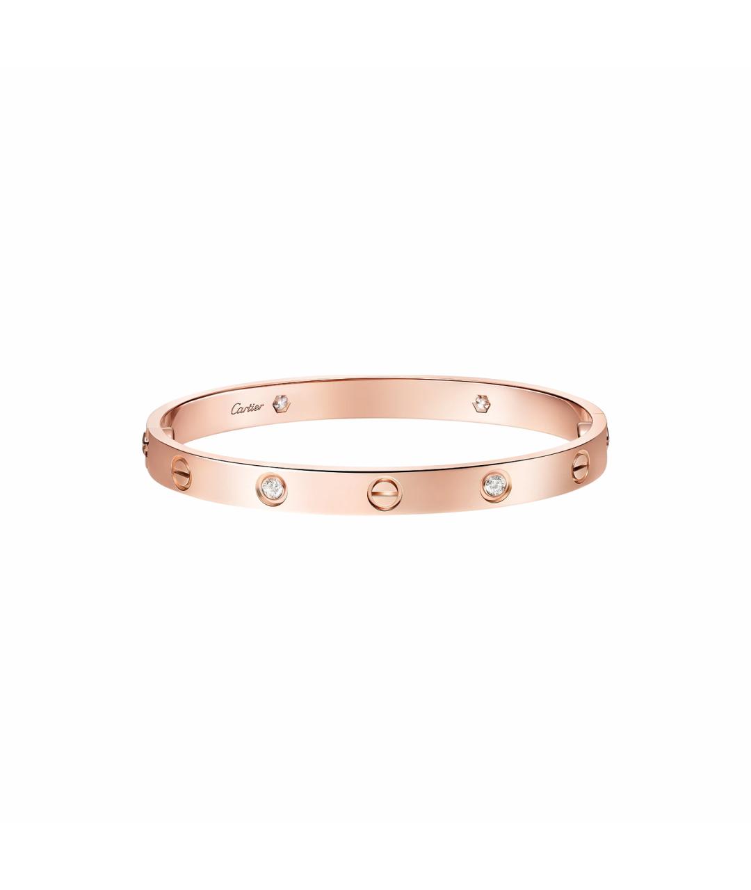 CARTIER Золотой браслет из розового золота, фото 1