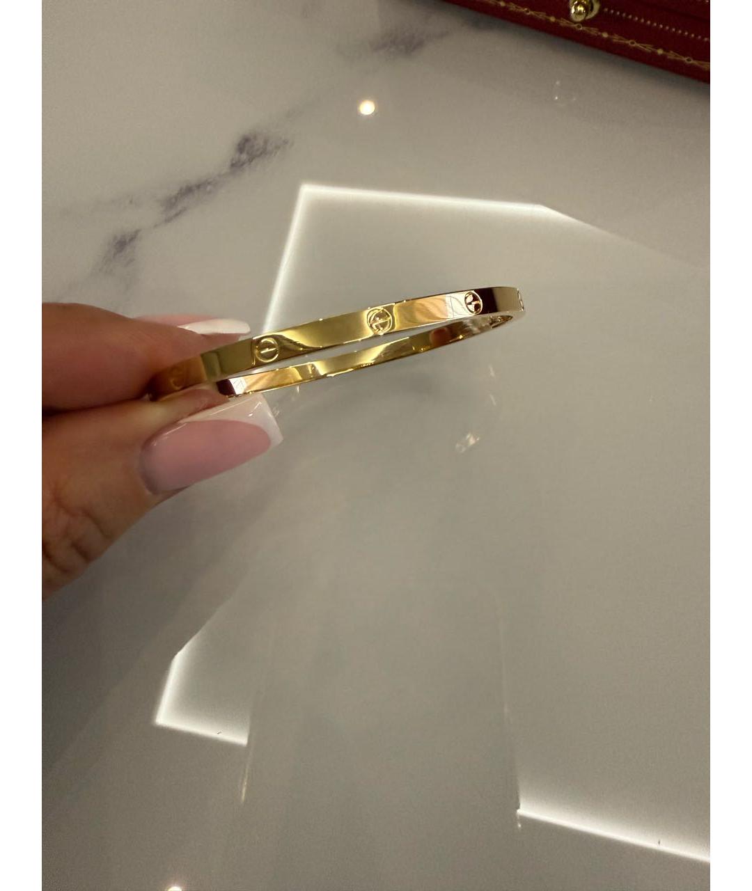 CARTIER Золотой браслет из желтого золота, фото 3