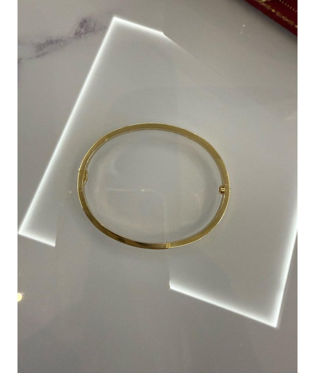 CARTIER Золотой браслет из желтого золота, фото 2