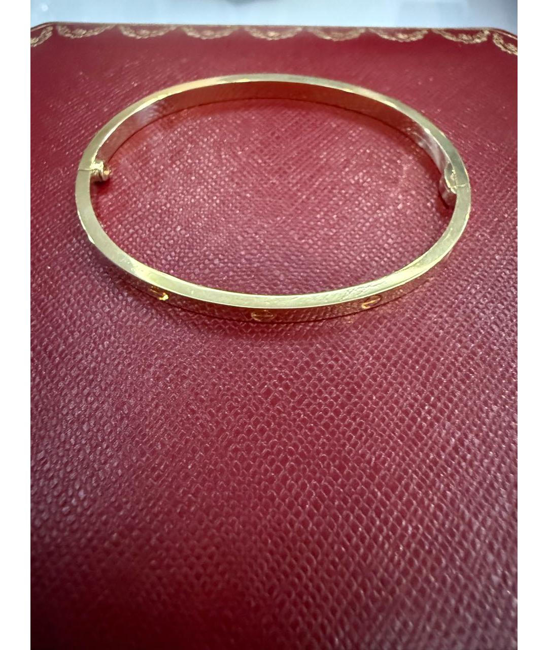 CARTIER Золотой браслет из желтого золота, фото 5