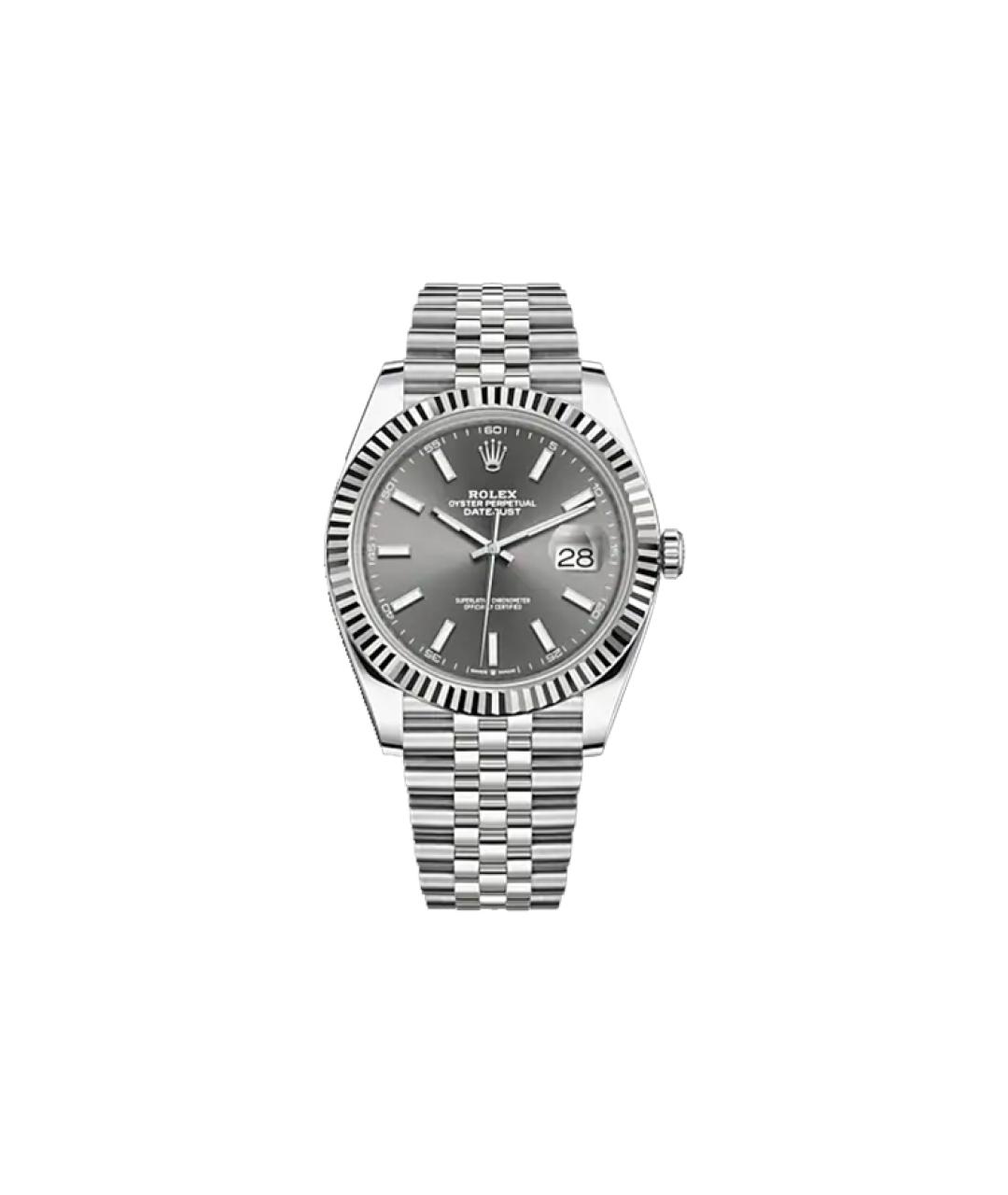 ROLEX Часы из белого золота, фото 1