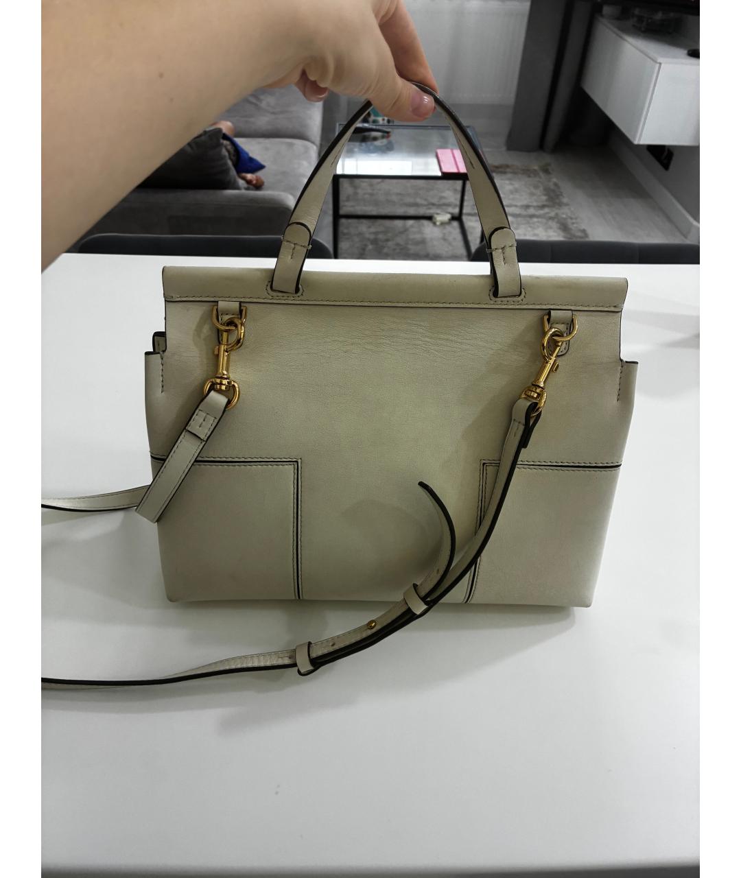 TORY BURCH Бежевая сумка тоут из искусственной кожи, фото 2