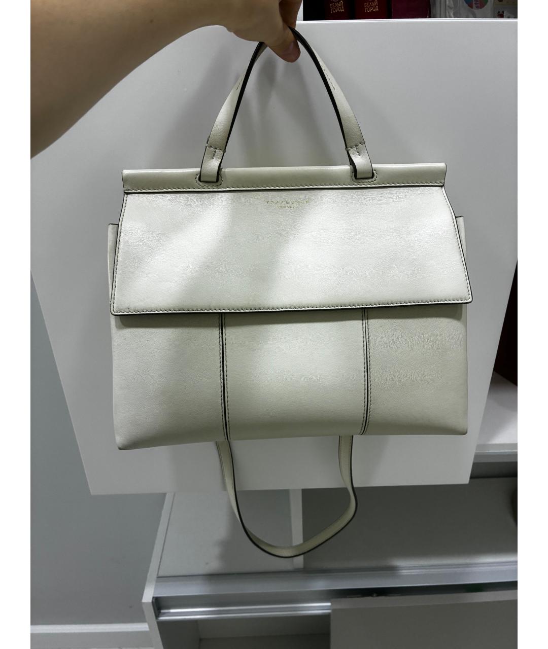 TORY BURCH Бежевая сумка тоут из искусственной кожи, фото 5