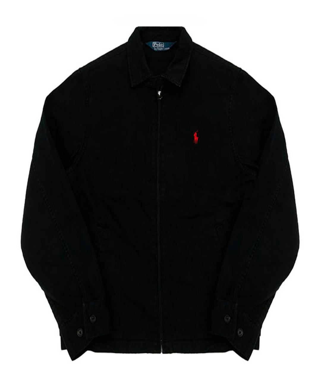 POLO RALPH LAUREN Черная хлопковая куртка, фото 1