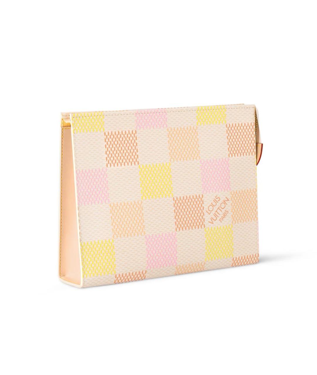 LOUIS VUITTON Бежевая косметичка, фото 2